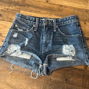 Lovers + Friends Jean shorts